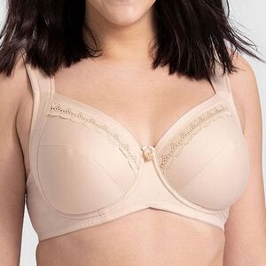 Miss Mary of Sweden Always Unlined Underwire Bra, Beige, 38B